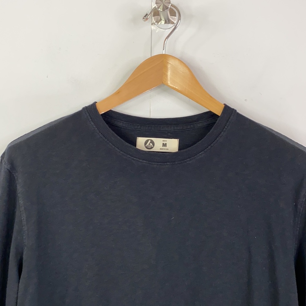 Mens American Giant Long Sleeve Crewneck Shirt - Picture 4 of 8